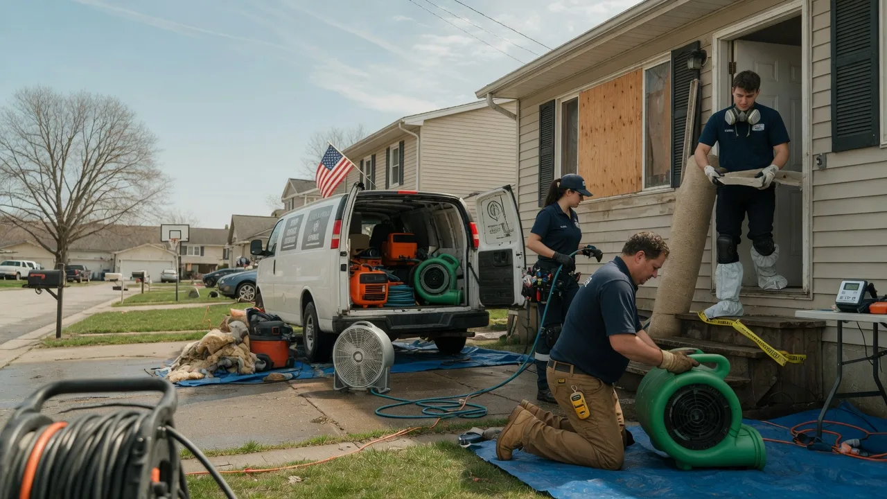 Water Damage Restoration in Eighty Four, PA near me